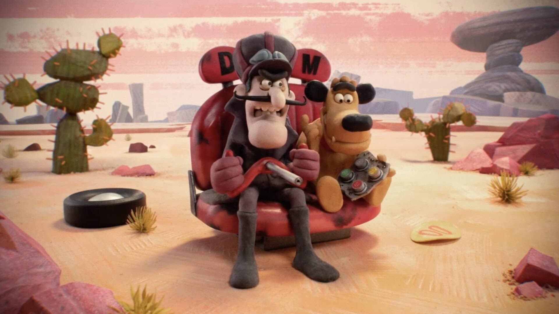 Dastardly and Muttley in "Press the Red Button!"