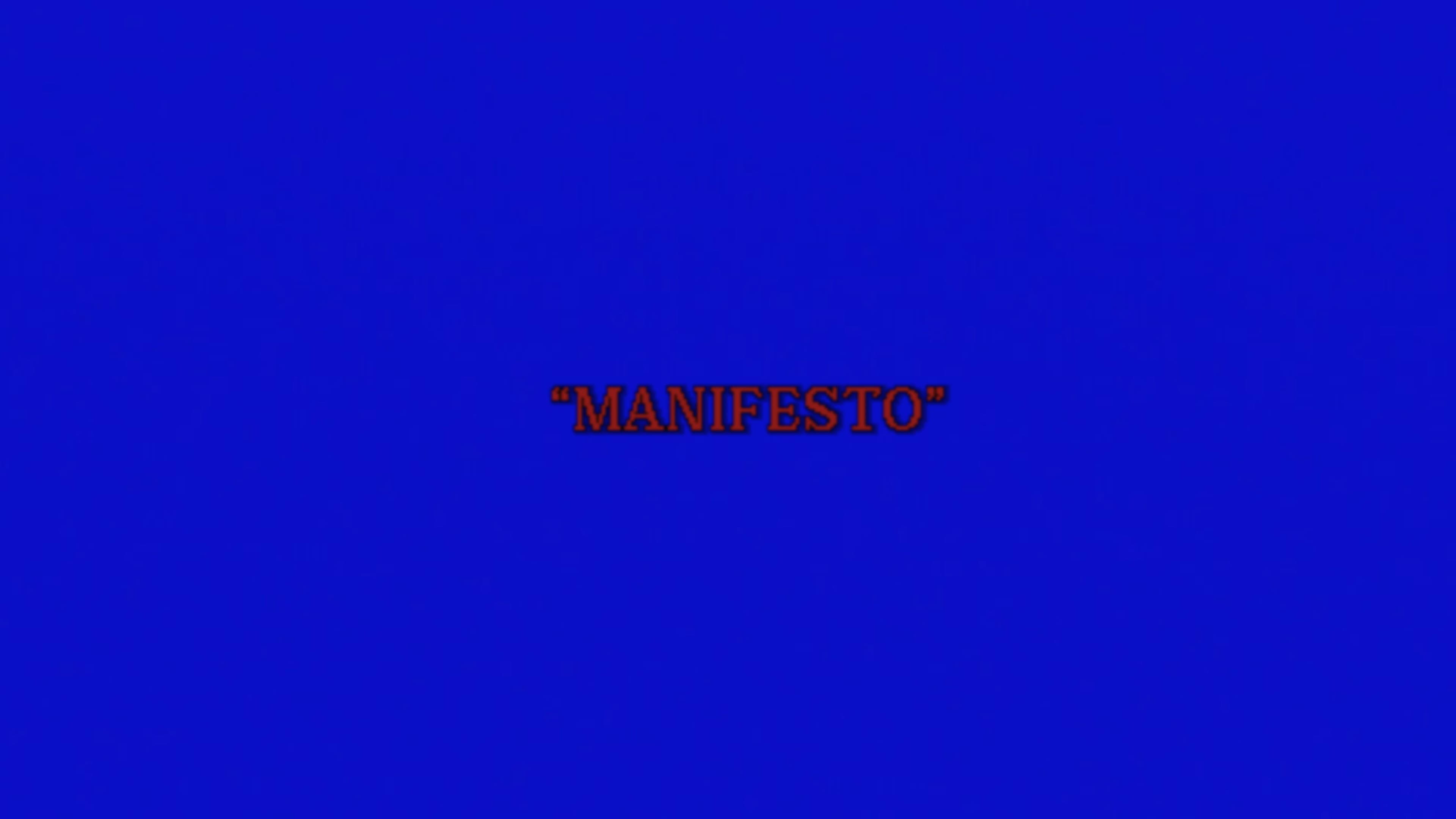 "MANIFESTO"